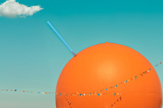 Fontaine orange